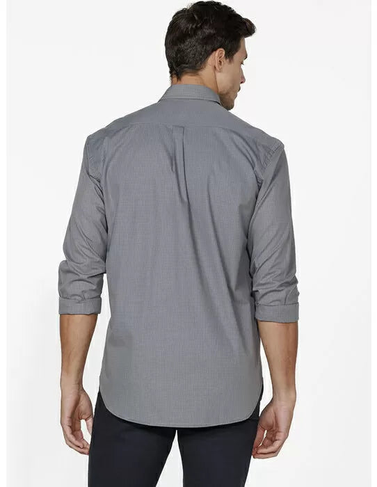 Camisa Manga Longa Grid