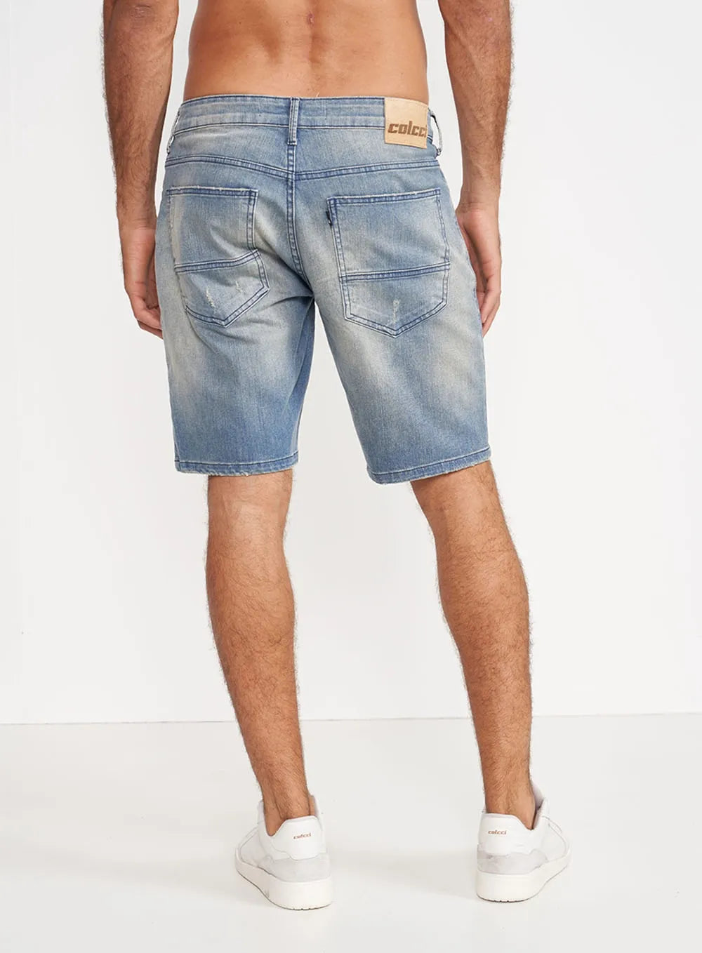 Bermuda Indigo Jeans Davi Masculina colcci