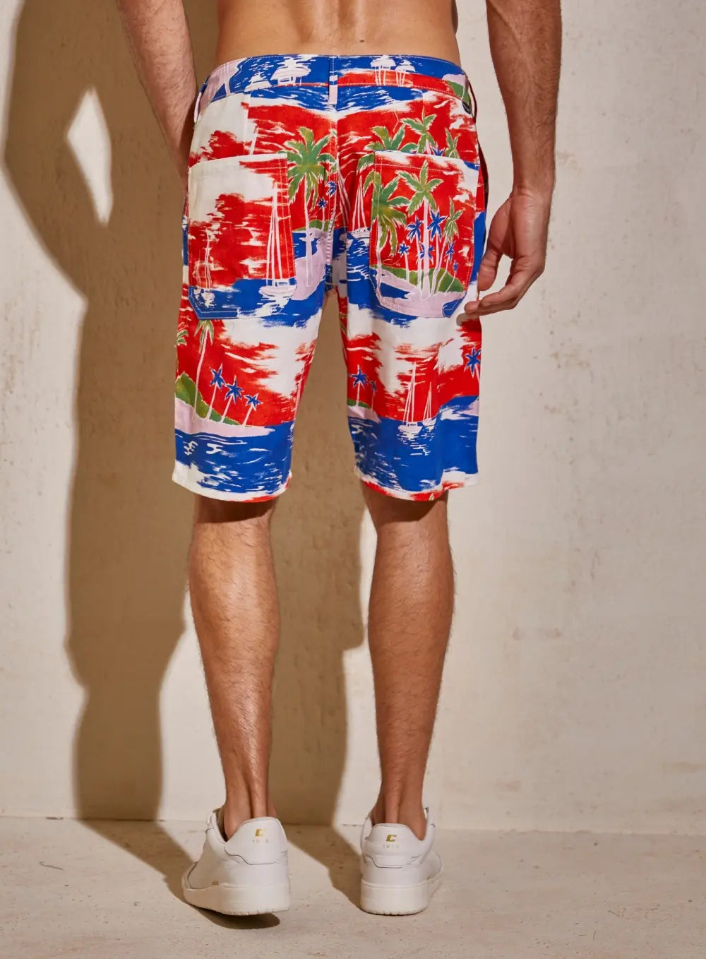 Bermuda Sarja Davi Estampada COLCCI