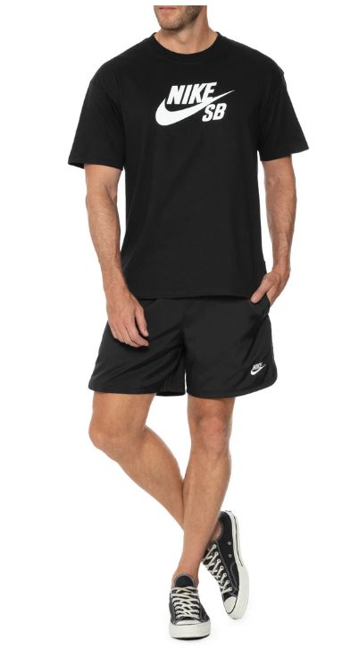 Camiseta Masculina SB Tee Logo - Preto